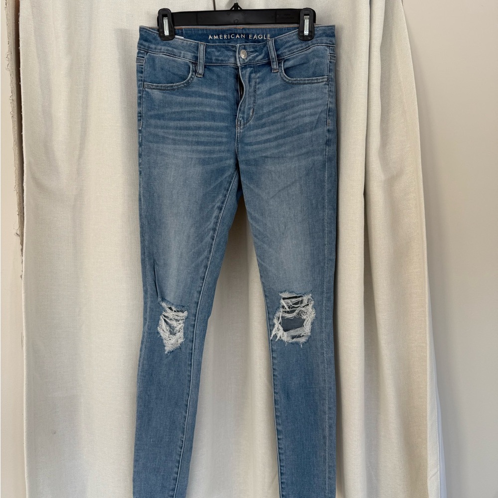 American Eagle Outfitters Women's Blue Jeans
